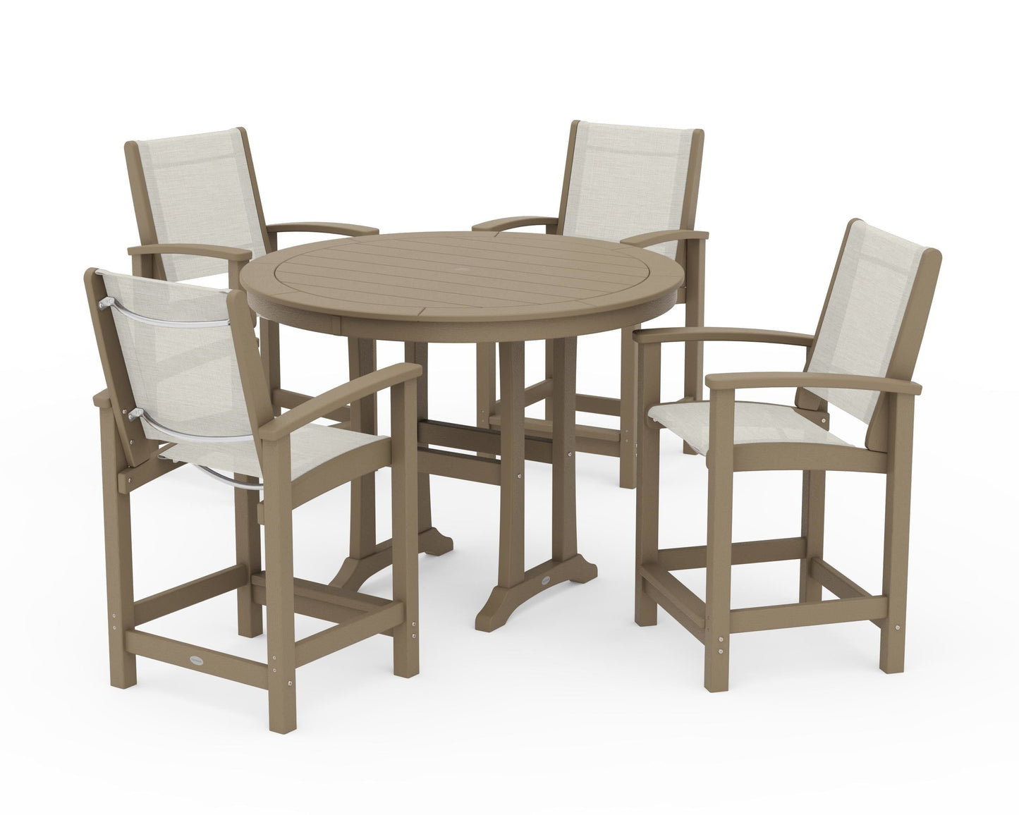 Coastal 5-Piece Counter Set