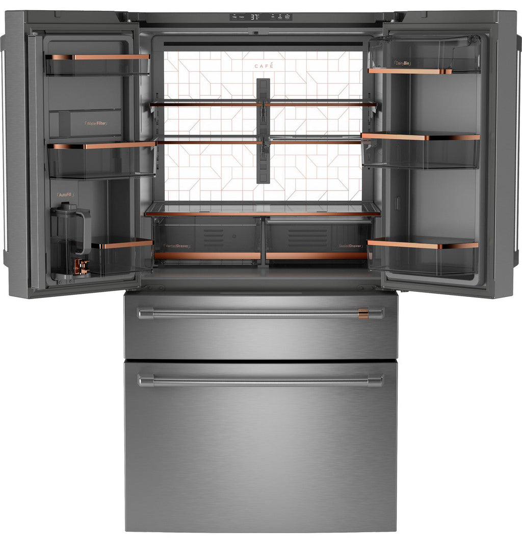 CAFÉ™ ENERGY STAR® 28.7 Cu. Ft. Smart 4-Door French-Door Refrigerator With Dual-Dispense AutoFill Pitcher