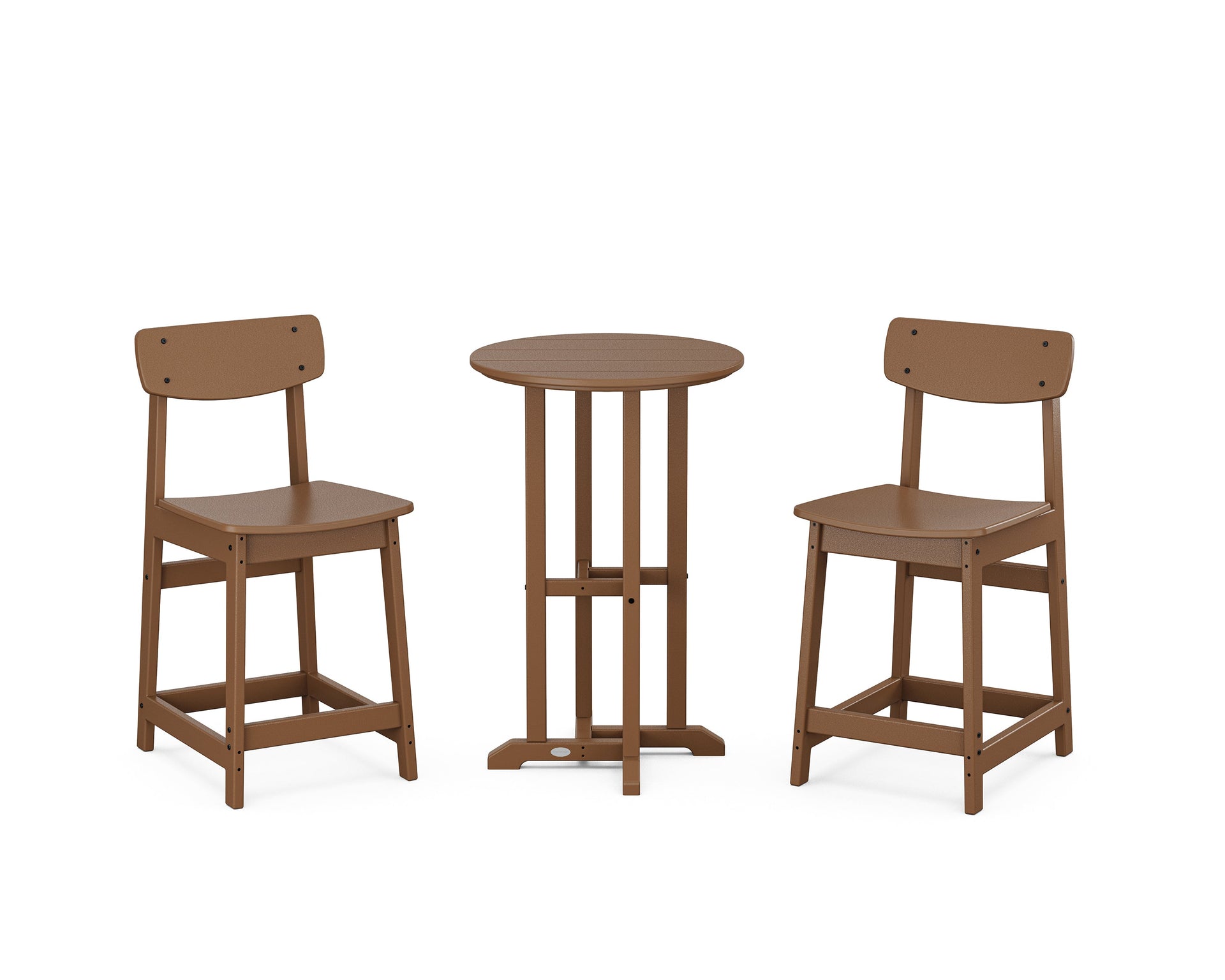Modern Studio Urban Chair 3-Piece Bistro Counter Set