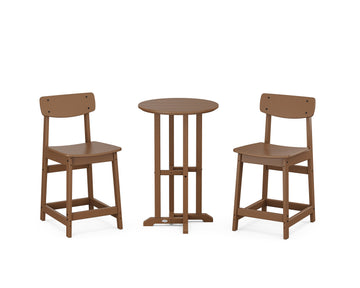 Modern Studio Urban Chair 3-Piece Bistro Counter Set
