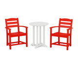 La Casa Café 3-Piece Round Bistro Dining Set
