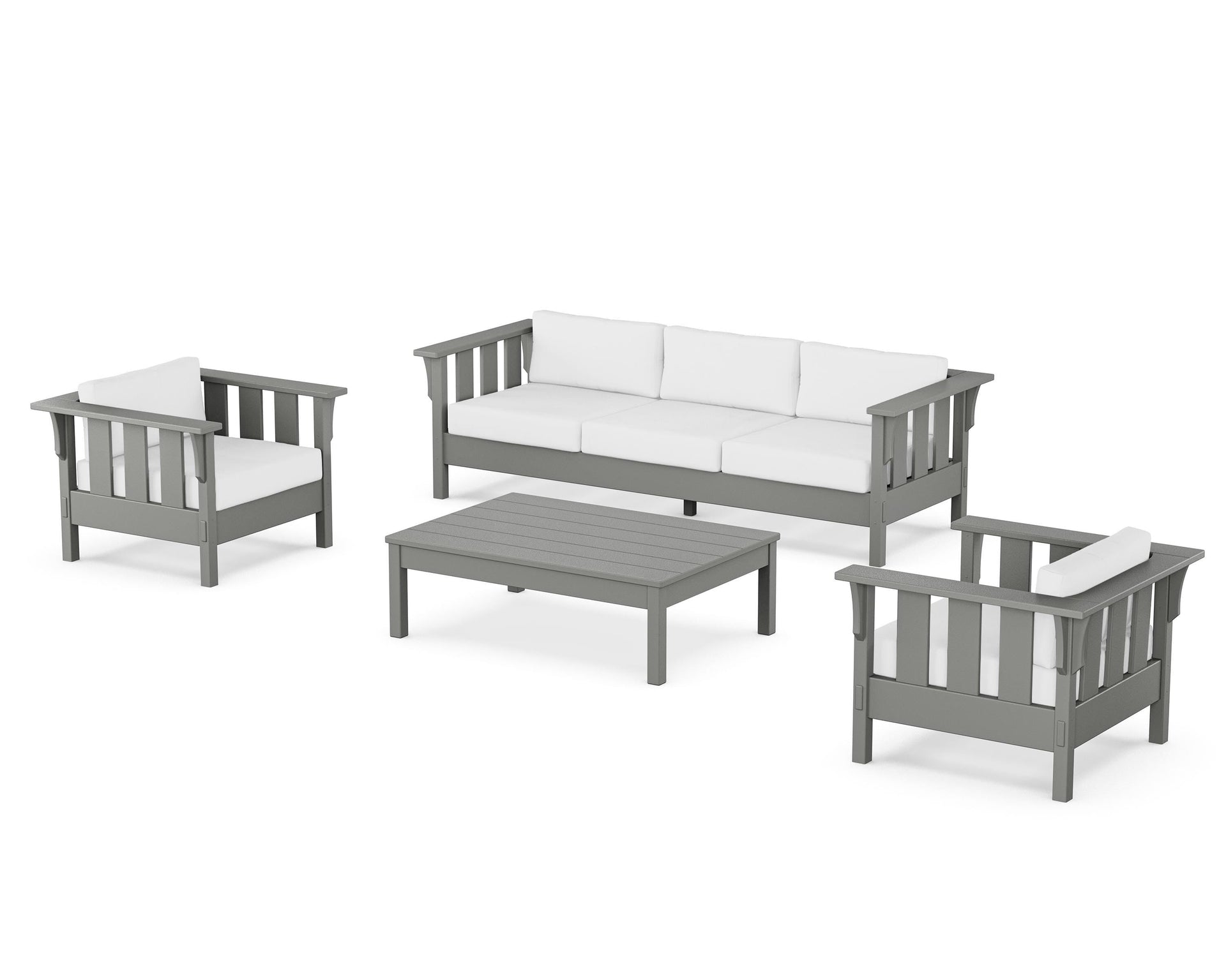Acadia 4-Piece Deep Seating Set with Sofa