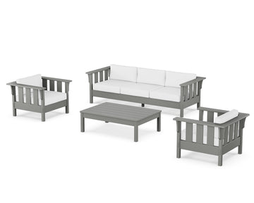 Acadia 4-Piece Deep Seating Set with Sofa