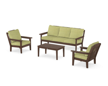 Cottage 4-Piece Deep Seating Set with Sofa