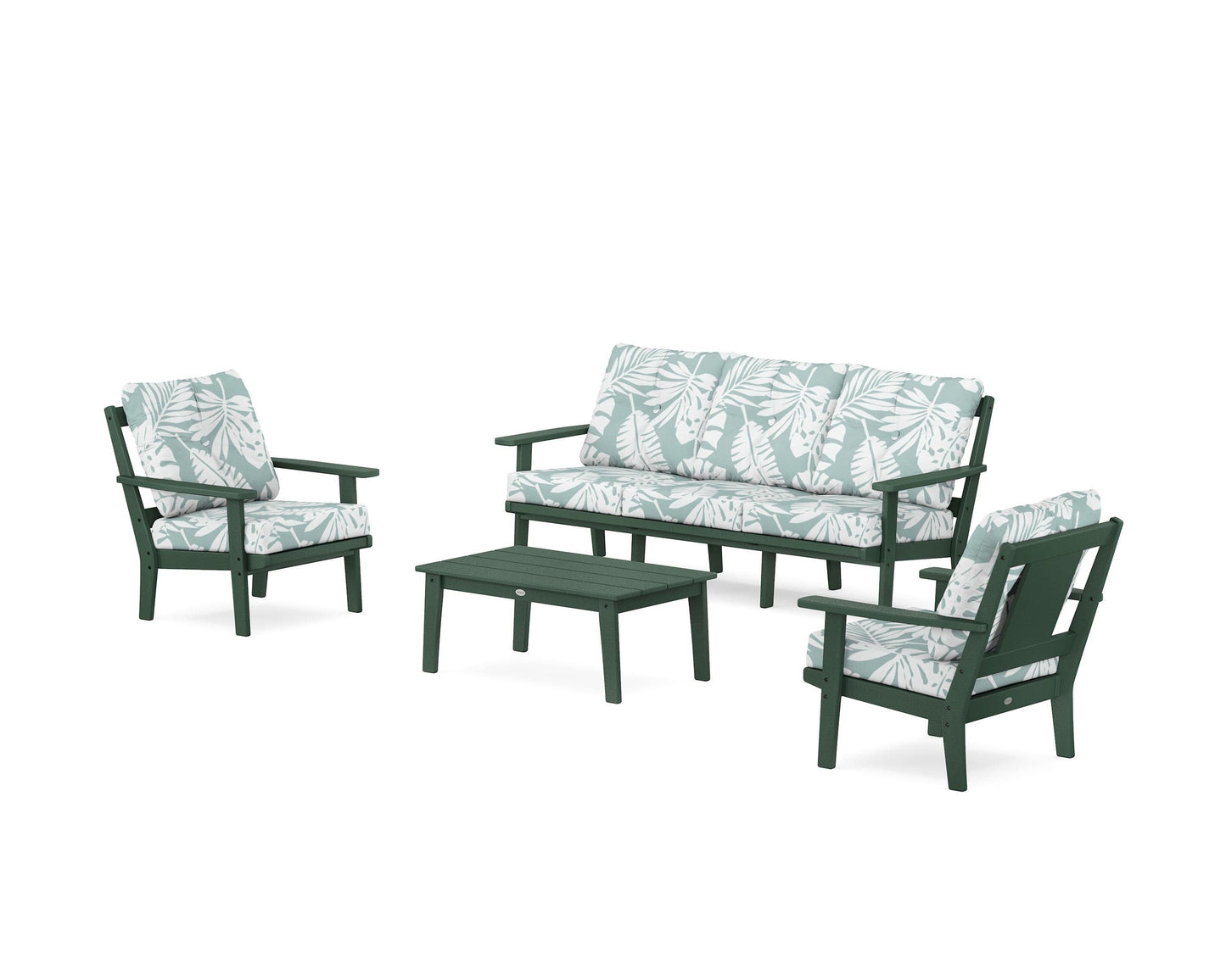 Prairie 4-Piece Deep Seating Set with Sofa