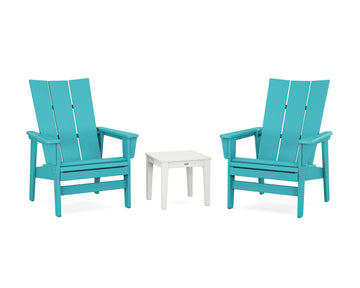 3-Piece Modern Grand Upright Adirondack Set
