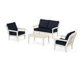 Cottage 4-Piece Deep Seating Set with Loveseat