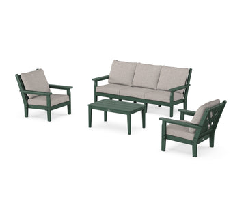 Chippendale 4-Piece Deep Seating Set with Sofa