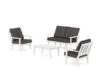 Oxford 4-Piece Deep Seating Set with Loveseat