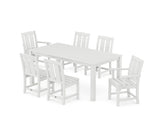 Mission 7-Piece Parsons Dining Set