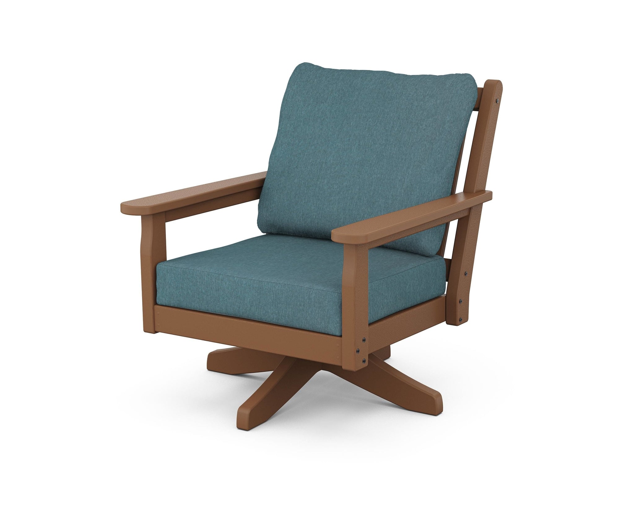 Chippendale Deep Seating Swivel Chair