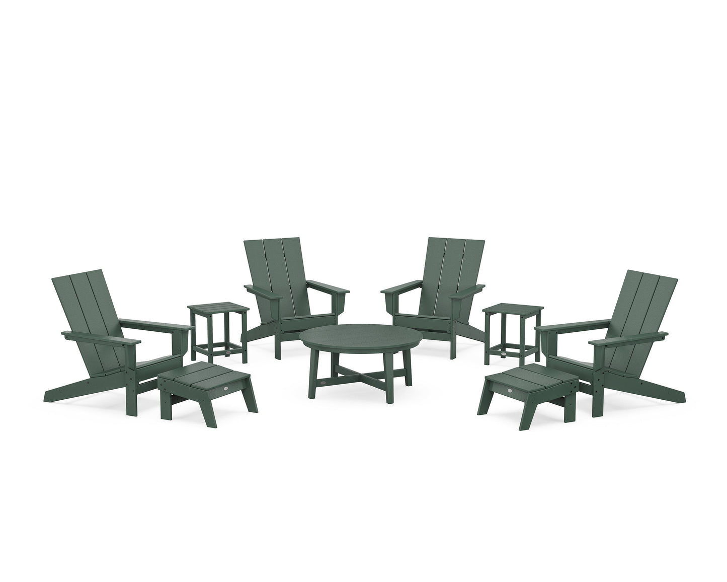 Modern Studio Adirondack 9-Piece Conversation Set