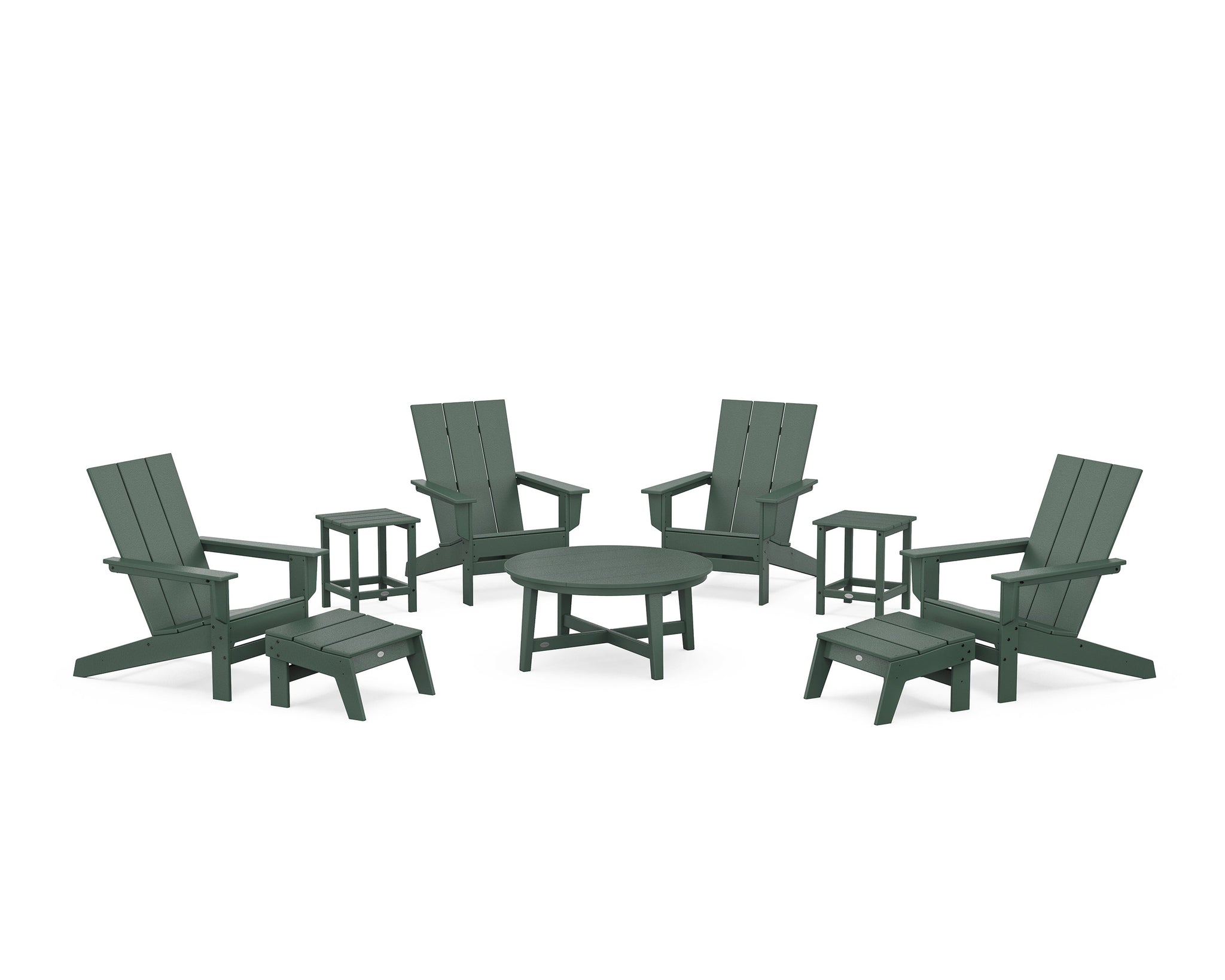 Modern Studio Adirondack 9-Piece Conversation Set