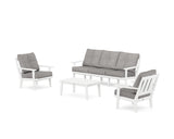 Oxford 4-Piece Deep Seating Set with Sofa