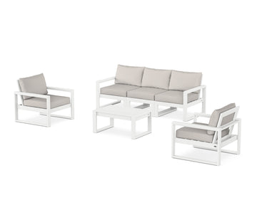 EDGE Sectional 4-Piece Deep Seating Set with Sofa