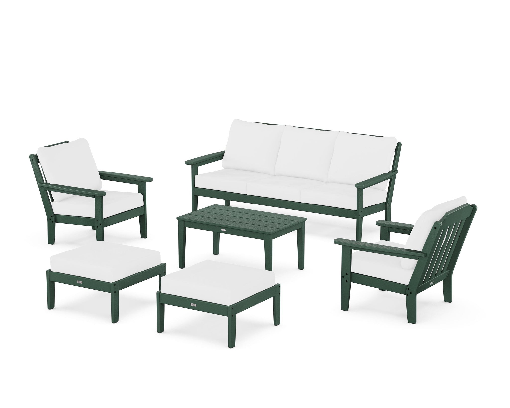 Cottage 6-Piece Lounge Sofa Set