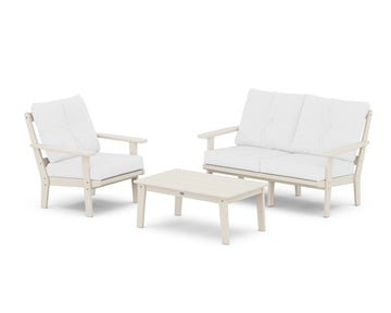 Oxford 3-Piece Deep Seating Set with Loveseat