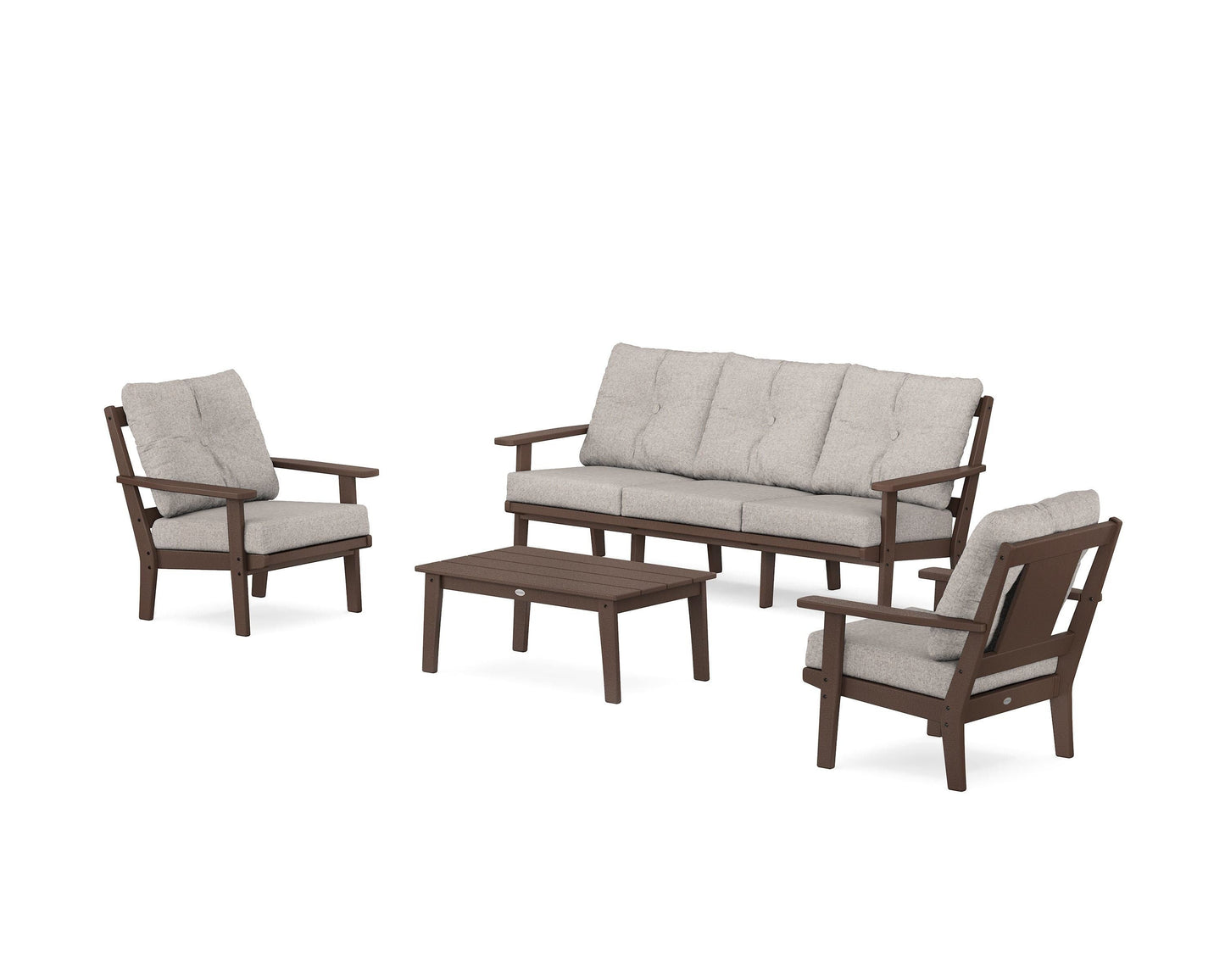 Prairie 4-Piece Deep Seating Set with Sofa
