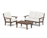 Prairie 3-Piece Deep Seating Set with Loveseat
