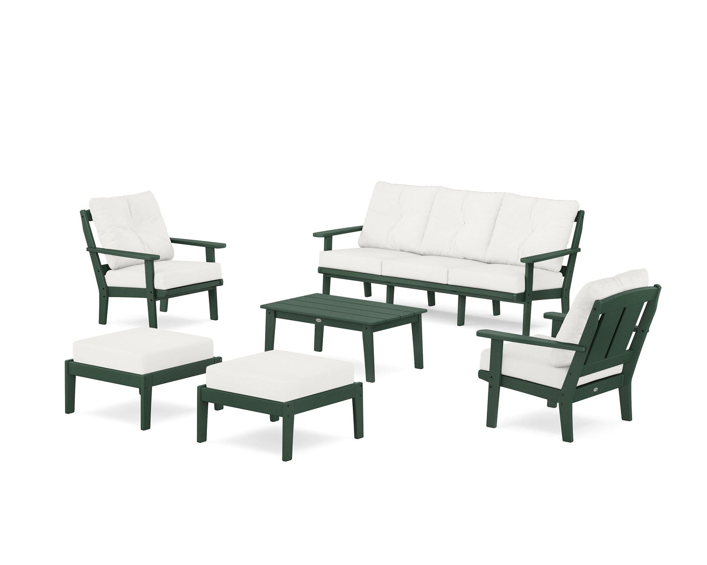 Mission 6-Piece Lounge Sofa Set