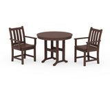 Traditional Garden 3-Piece Round Dining Set