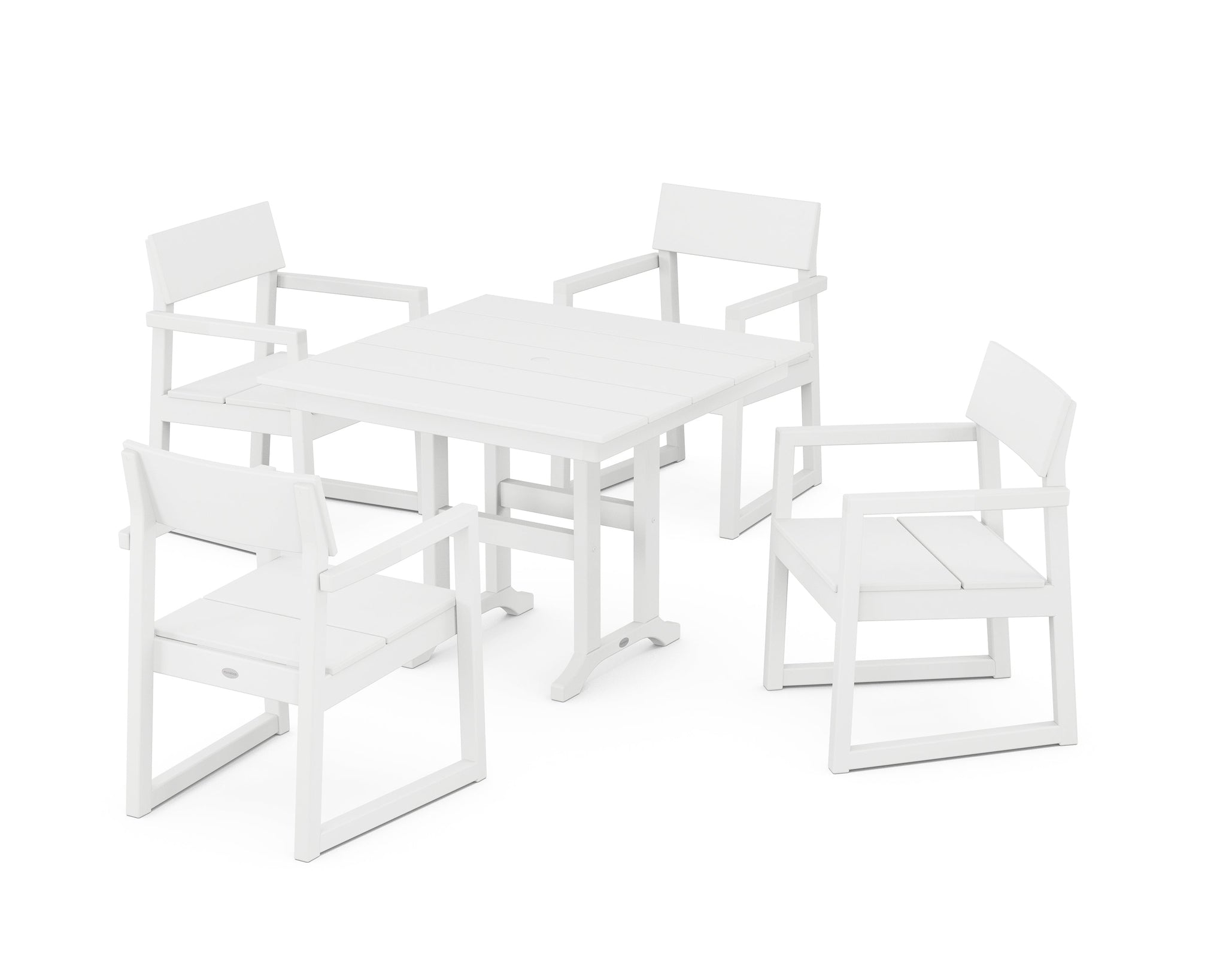 EDGE 5-Piece Farmhouse Dining Set