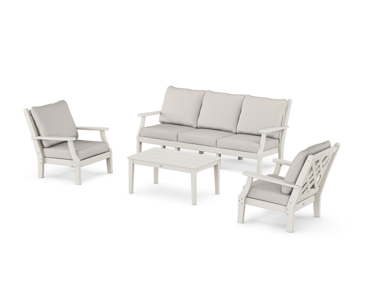 Wovendale 4-Piece Deep Seating Set with Sofa
