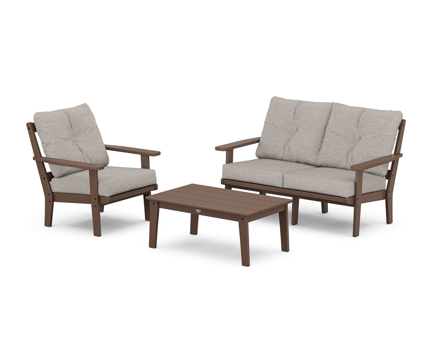 Prairie 3-Piece Deep Seating Set with Loveseat