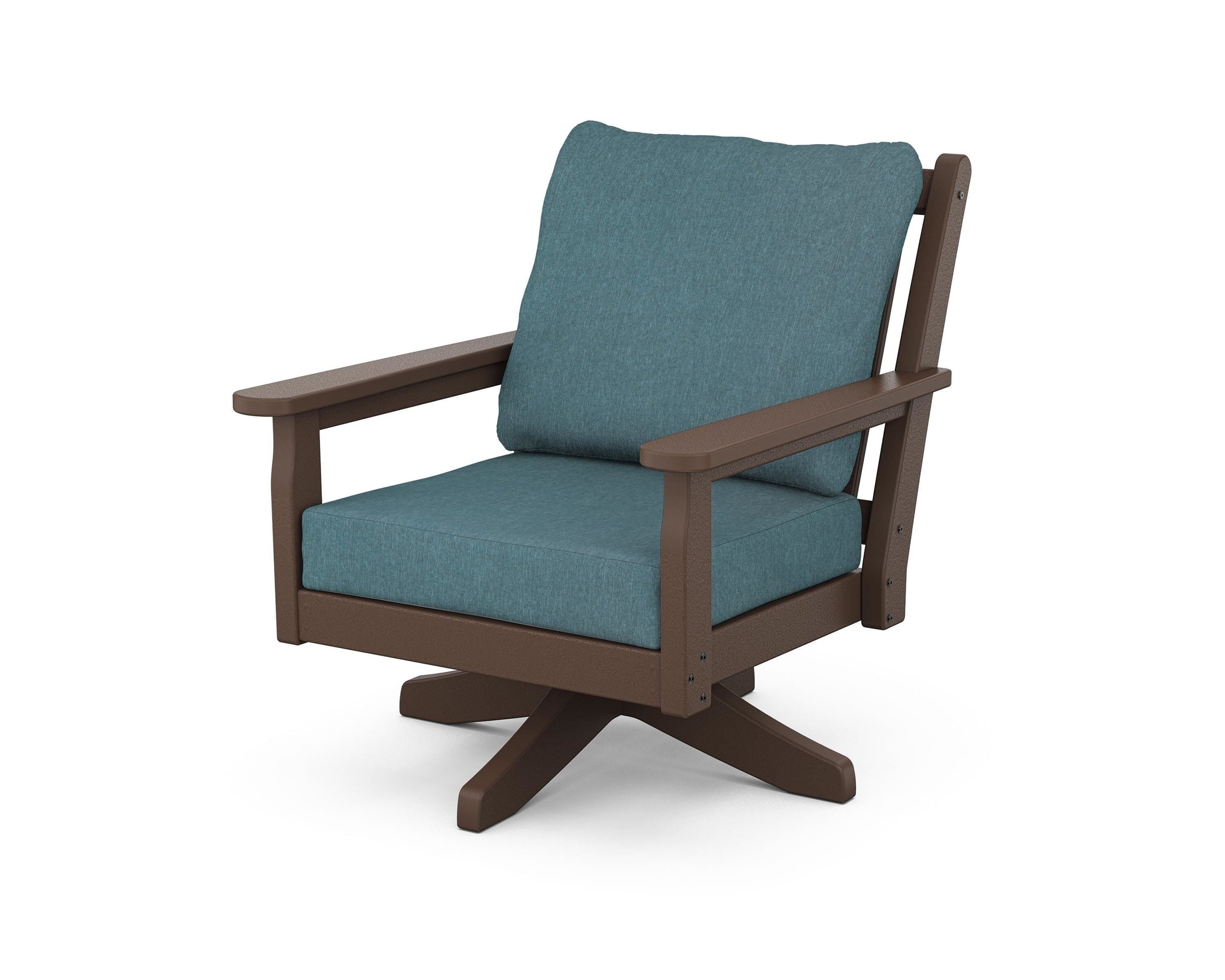 Chippendale Deep Seating Swivel Chair