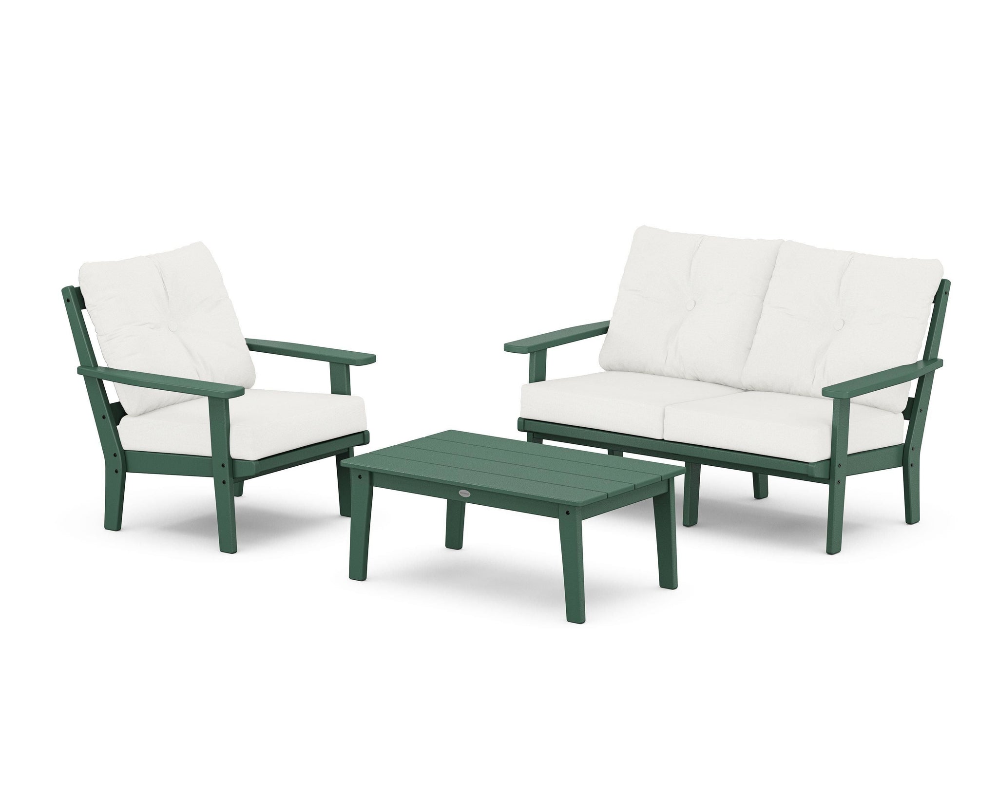 Prairie 3-Piece Deep Seating Set with Loveseat