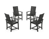 Modern 4-Piece Upright Adirondack Conversation Set