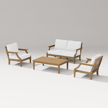 Estate Lounge 4-Piece Loveseat Set