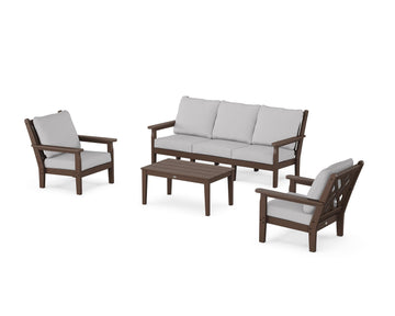 Chippendale 4-Piece Deep Seating Set with Sofa