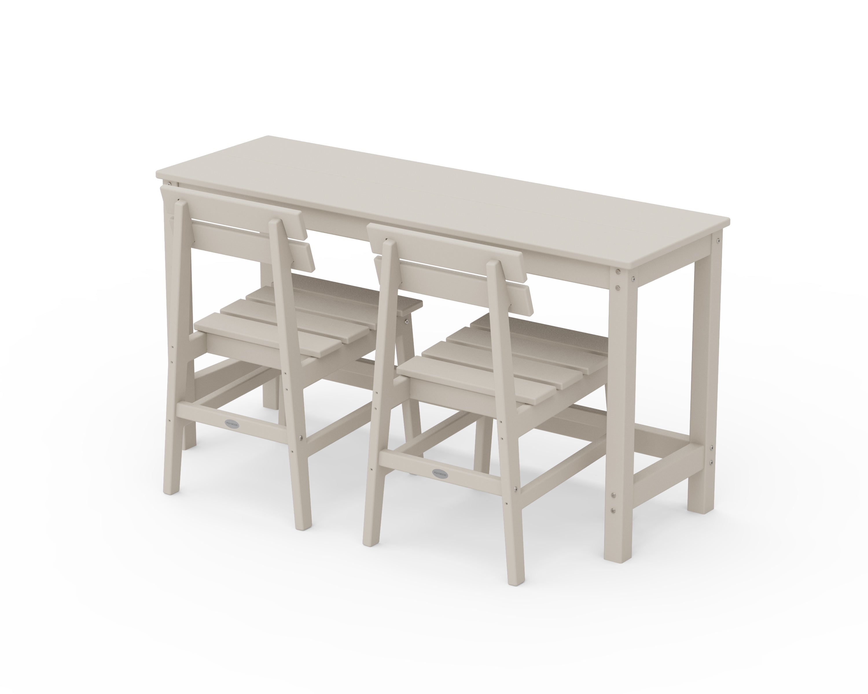 Modern Studio Plaza Chair 3-Piece Balcony Set