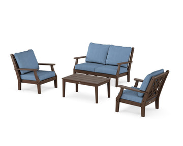 Wovendale 4-Piece Deep Seating Set with Loveseat