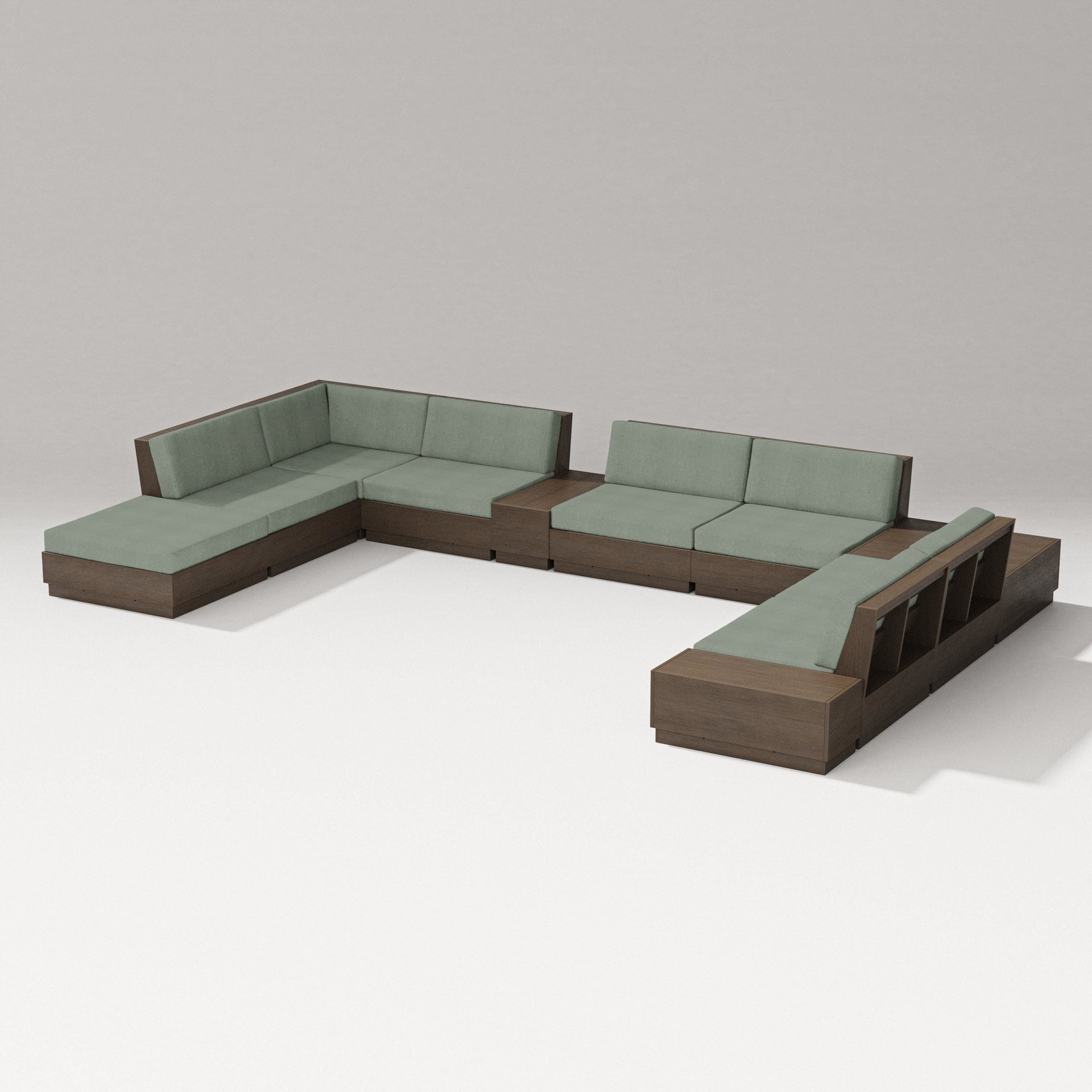 Elevate 11-Piece Conversation Sectional Set