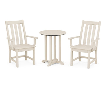 Vineyard 3-Piece Round Bistro Dining Set