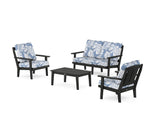 Mission 4-Piece Deep Seating Set with Loveseat