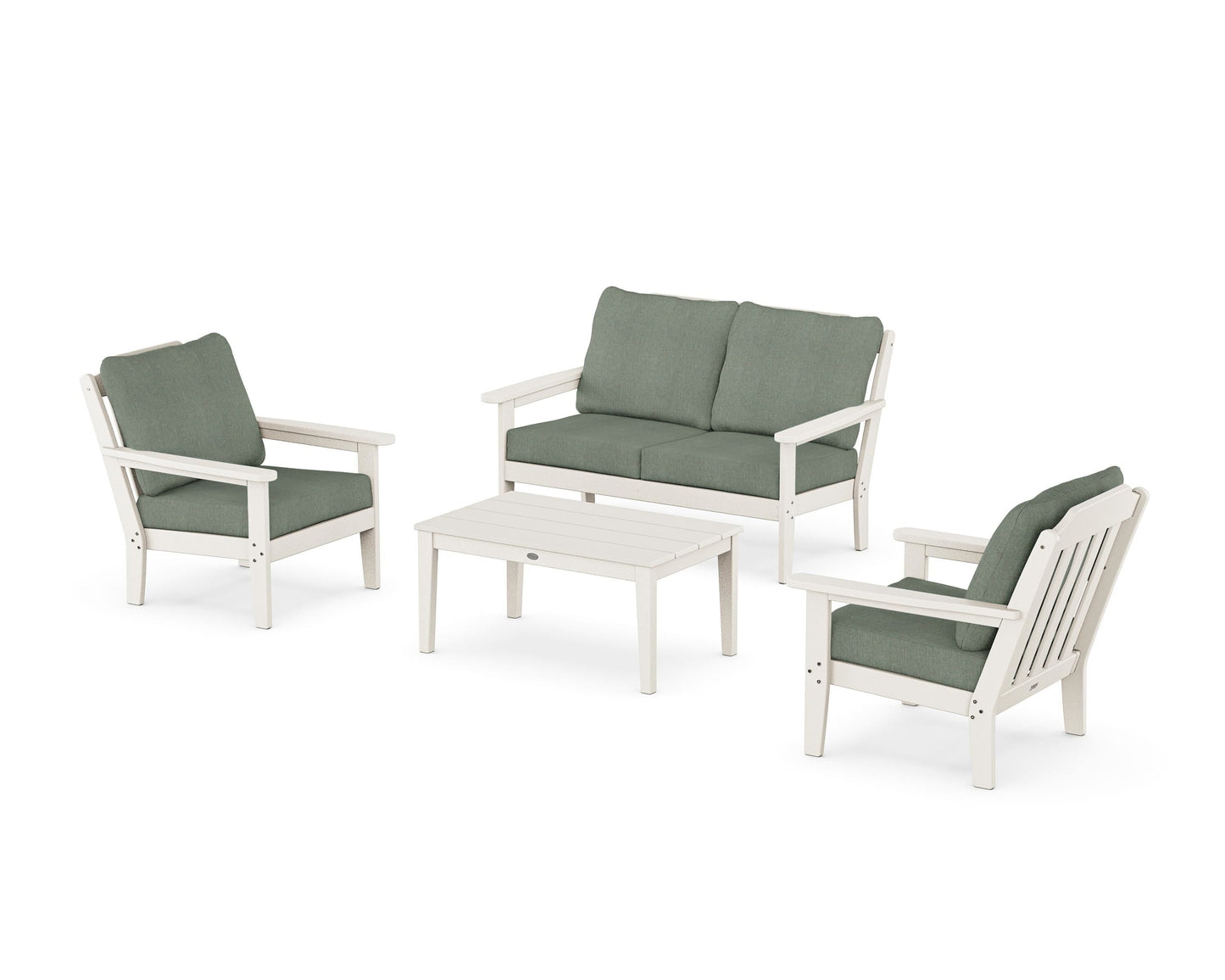 Cottage 4-Piece Deep Seating Set with Loveseat
