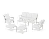 Chippendale 6-Piece Lounge Sofa Set
