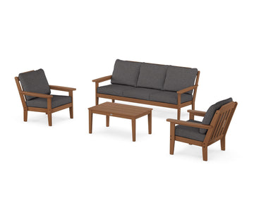 Cottage 4-Piece Deep Seating Set with Sofa
