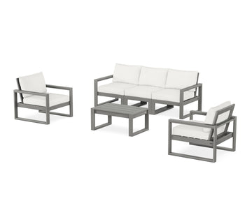 EDGE Sectional 4-Piece Deep Seating Set with Sofa