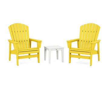 3-Piece Nautical Grand Upright Adirondack Set