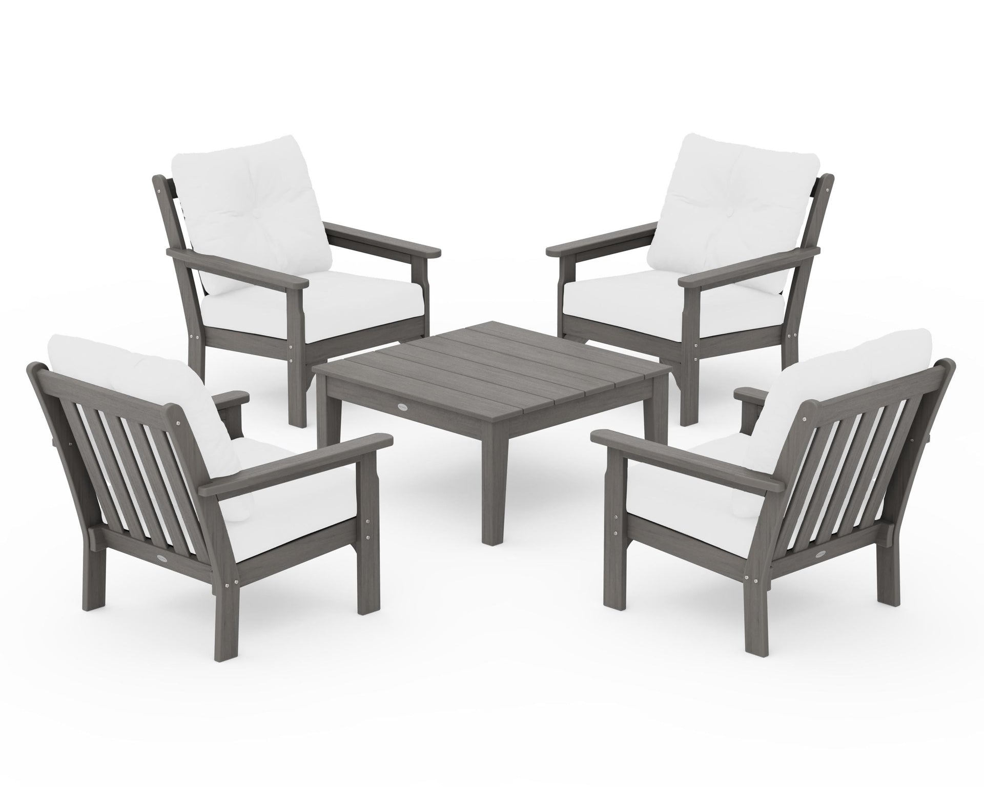 Vineyard 5-Piece Deep Seating Conversation Set
