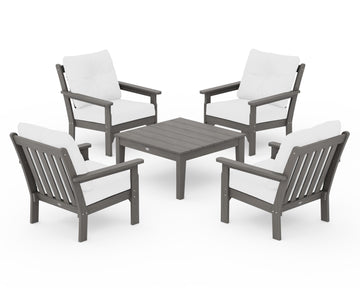 Vineyard 5-Piece Deep Seating Conversation Set