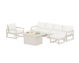 EDGE Sectional Lounge and Fire Pit Set