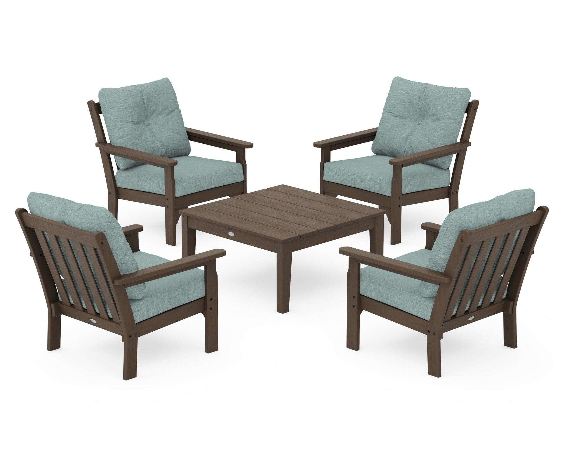 Vineyard 5-Piece Deep Seating Conversation Set