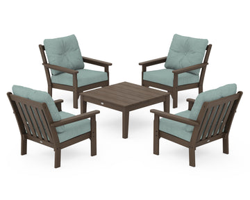 Vineyard 5-Piece Deep Seating Conversation Set