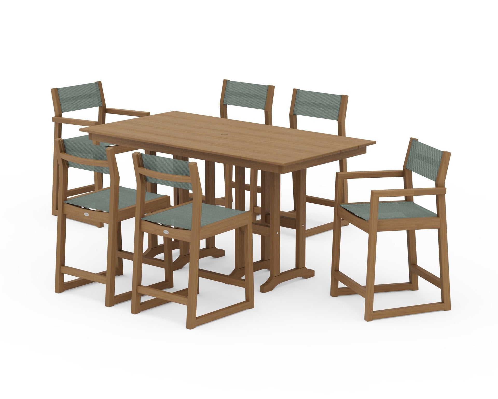 EDGE Sling 7-Piece Farmhouse Counter Set