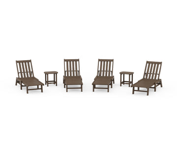 Vineyard 6-Piece Chaise Set